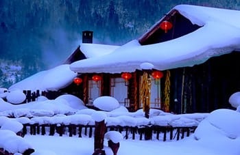 China Harbin tours to Snow Town