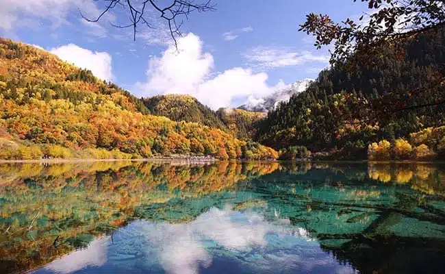 Jiuzhaigou Valley in Sichuan