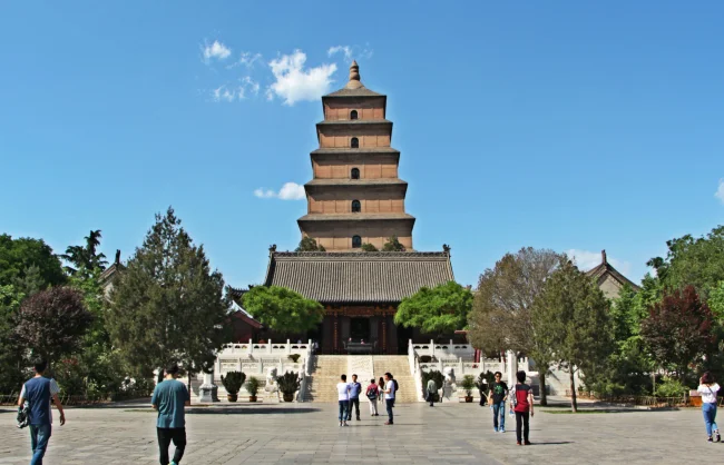 Big Wild Goose Pagoda Xian