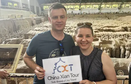 China Xian tour with Terracotta warriors