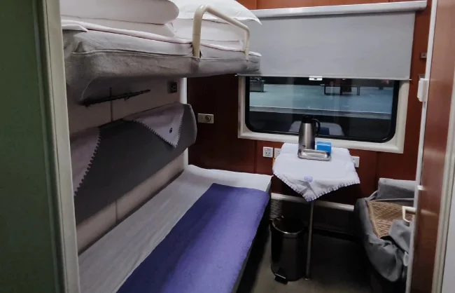 Deluxe Soft Sleepers on Normal trains