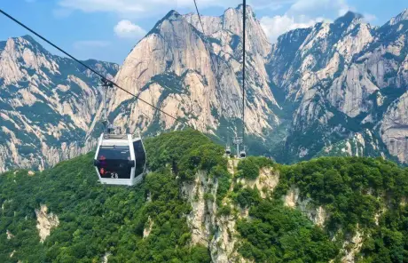 Xian tour to Hushan Mountain