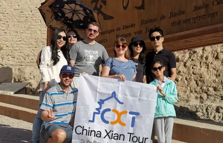 Travel to Jiaohe Ruins in Xinjiang China