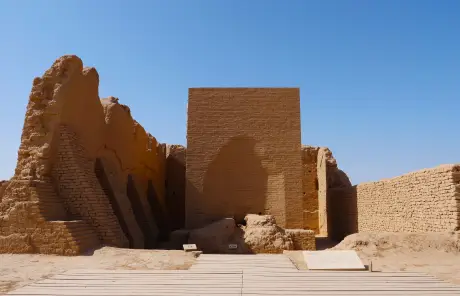 Gaochang Ruins in Xinjiang, China