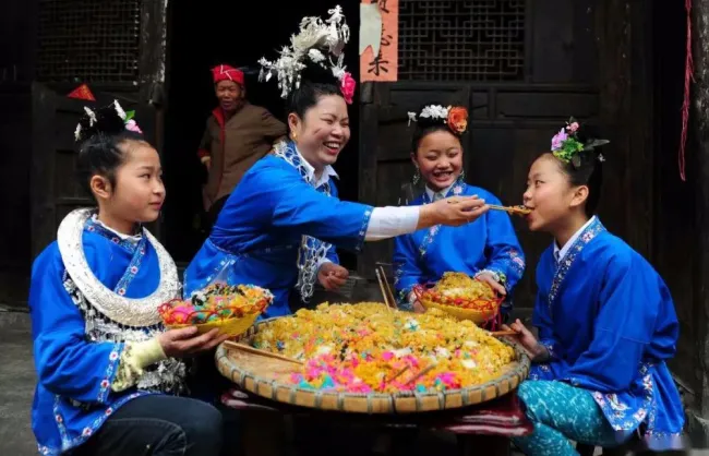 Guizhou Miao Sisters Meal Festival