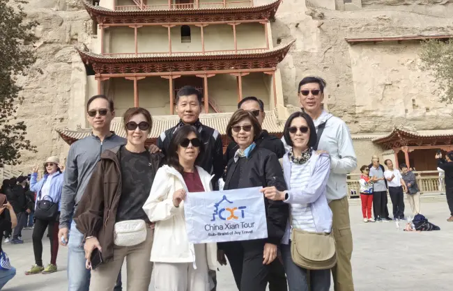Mogao Grottoes in Dunhuang