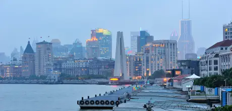 Trip to Shanghai to view its urban architecture