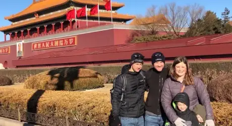 China family tours with Beijing