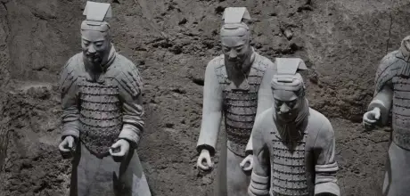 China tours with Terrcotta Warriors