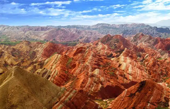 Zhangye Rainbow Mountains